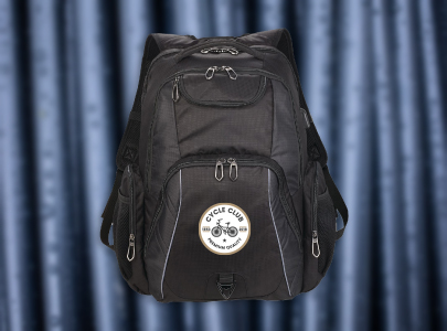 Custom imprinted Backpacks for Houston, TX with a local business logo