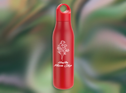 Custom imprinted Water Bottles for Houston, TX with a local business logo