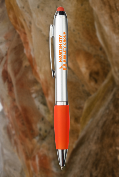 Custom imprinted Ballpoint Pens for Houston, TX with a local business logo